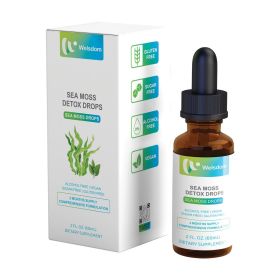 Welsdom Sea Moss Drops 60mL (Name: Welsdom Sea Moss Liquid Detox Drops 60mL)